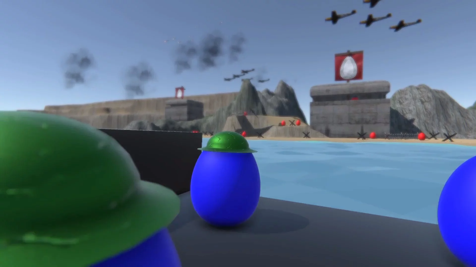 Изображение игры: Eggs 1942