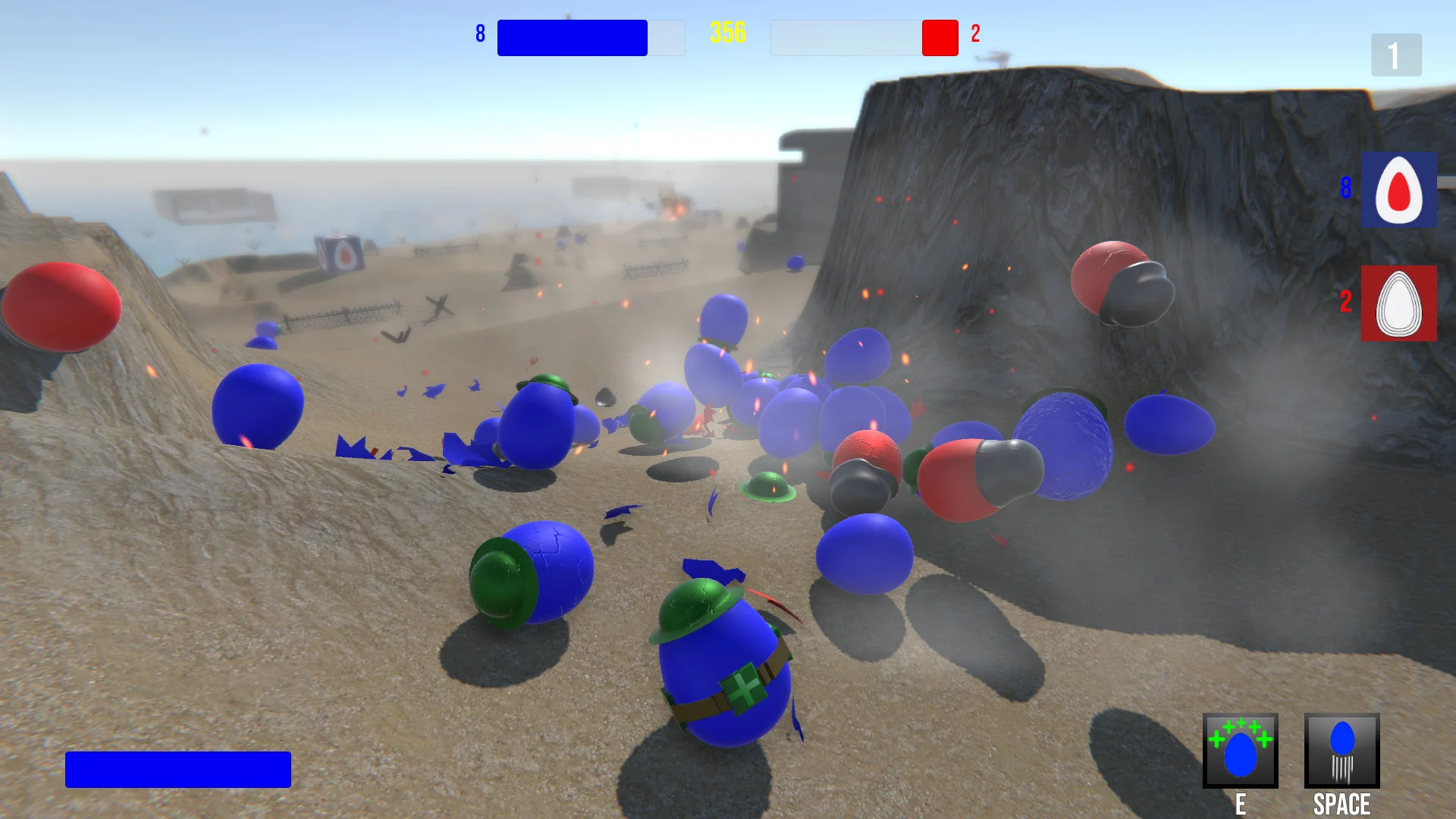 Изображение игры: Eggs 1942