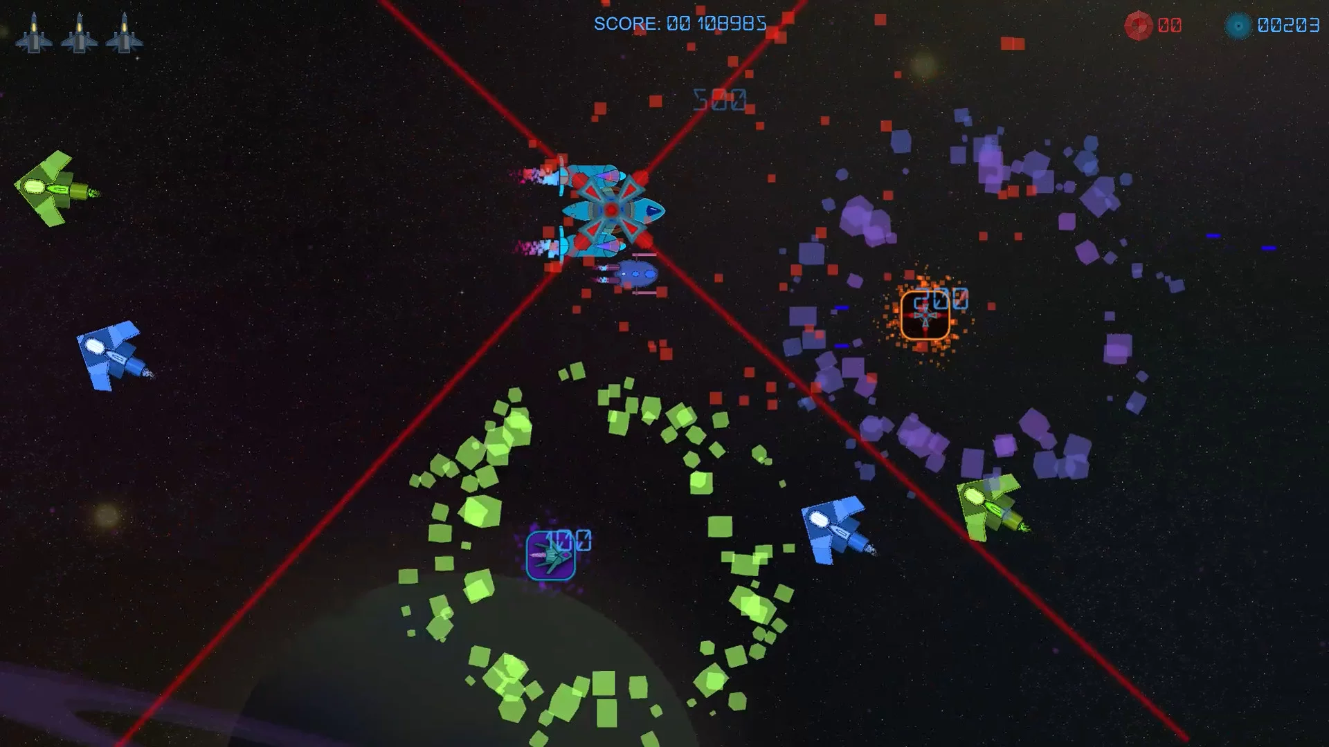 Изображение игры: Cosmic collapse