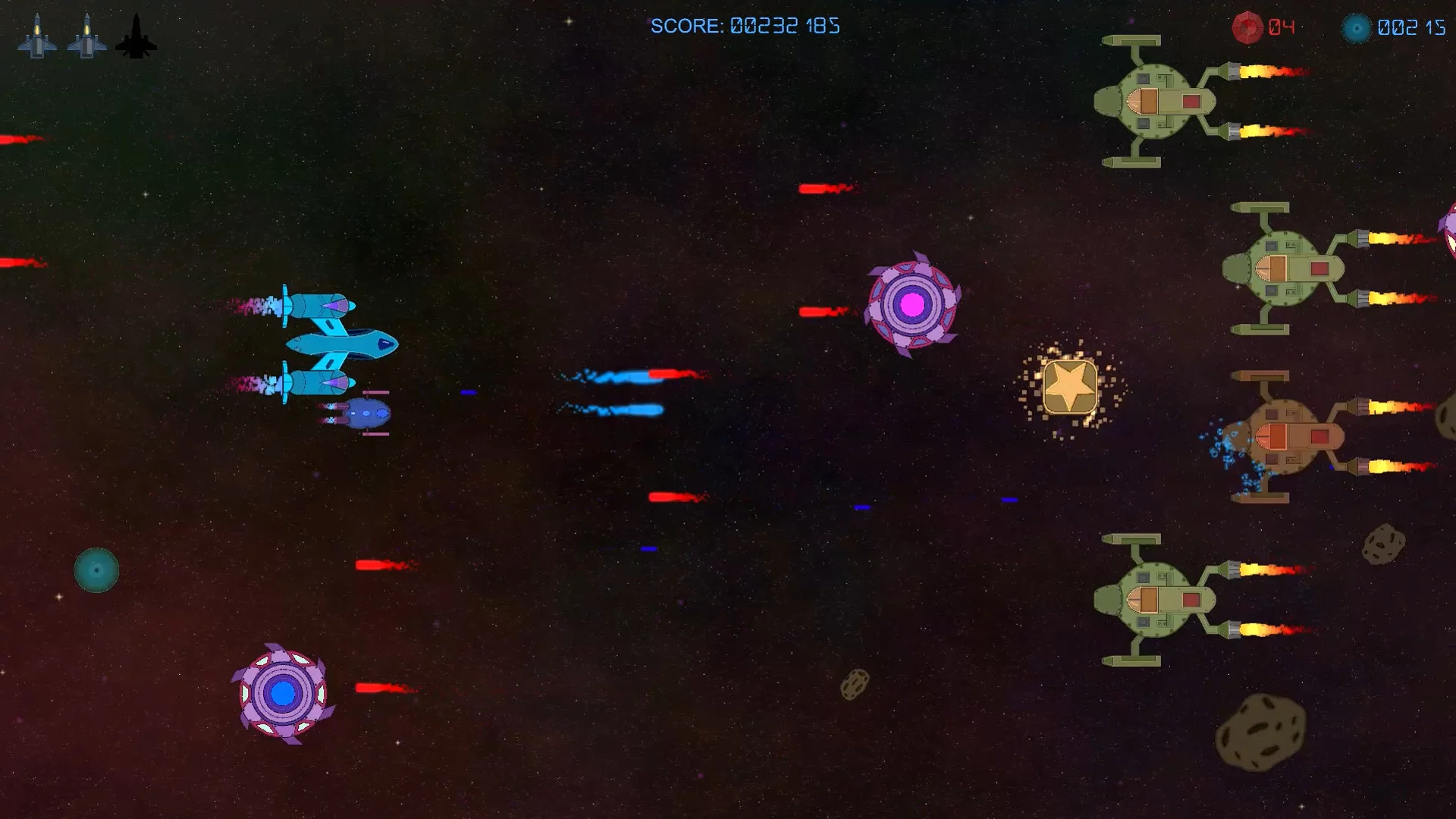 Изображение игры: Cosmic collapse