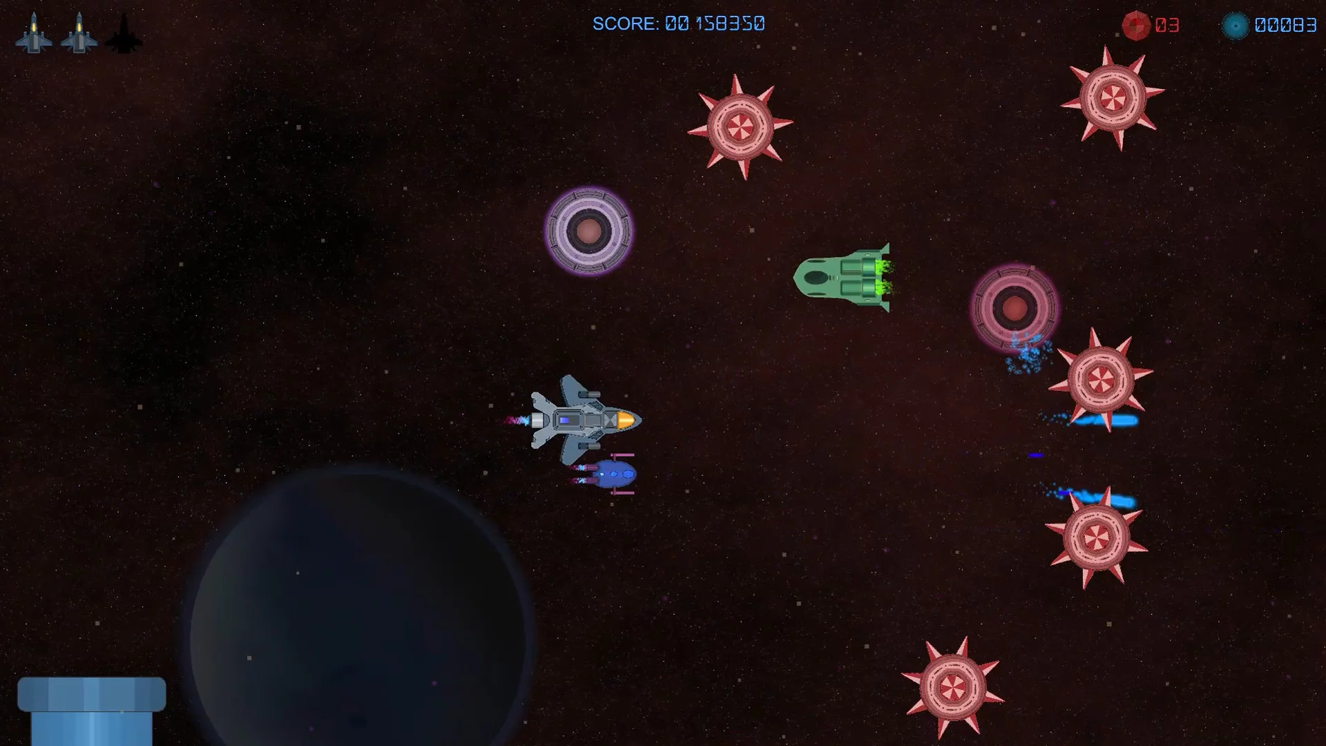 Изображение игры: Cosmic collapse