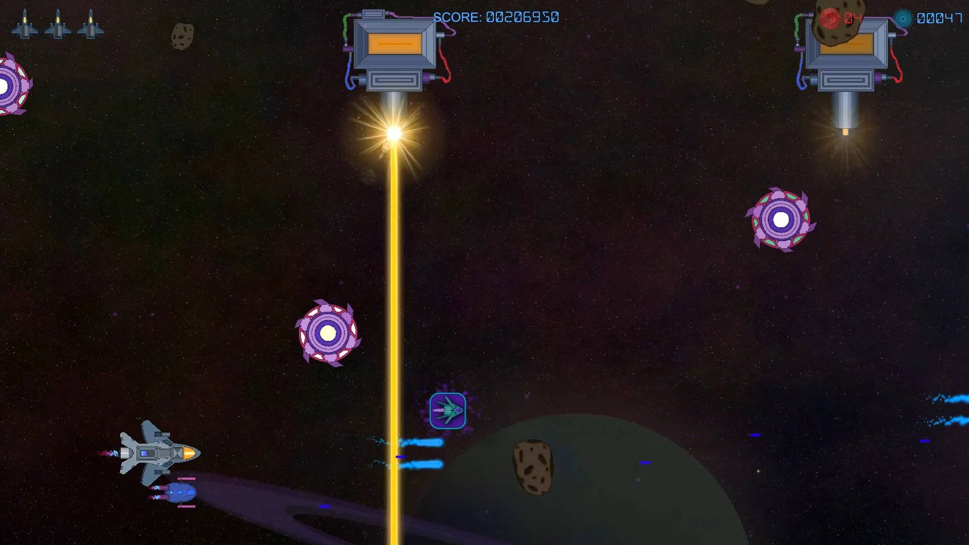 Изображение игры: Cosmic collapse