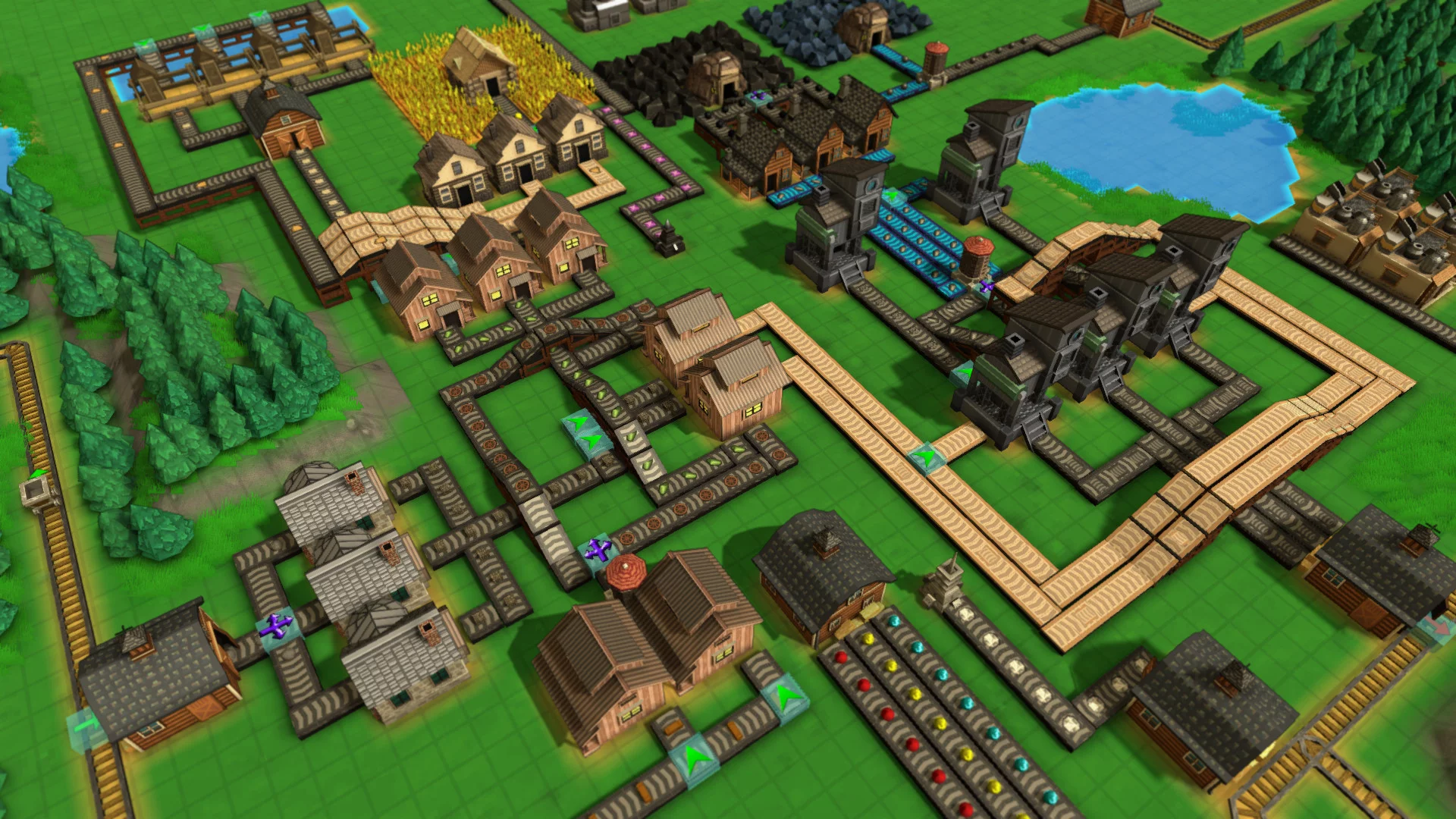 Изображение игры: Factory Town
