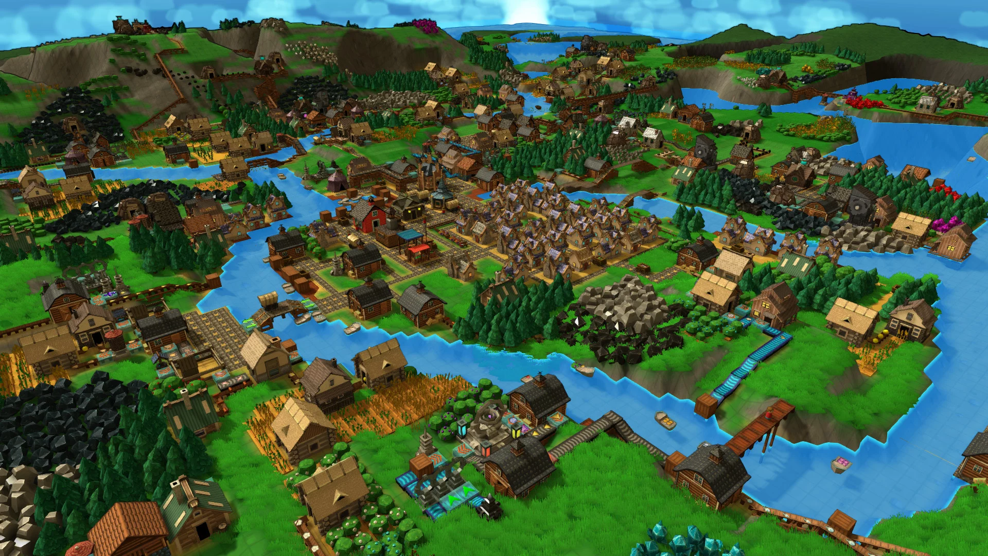 Изображение игры: Factory Town