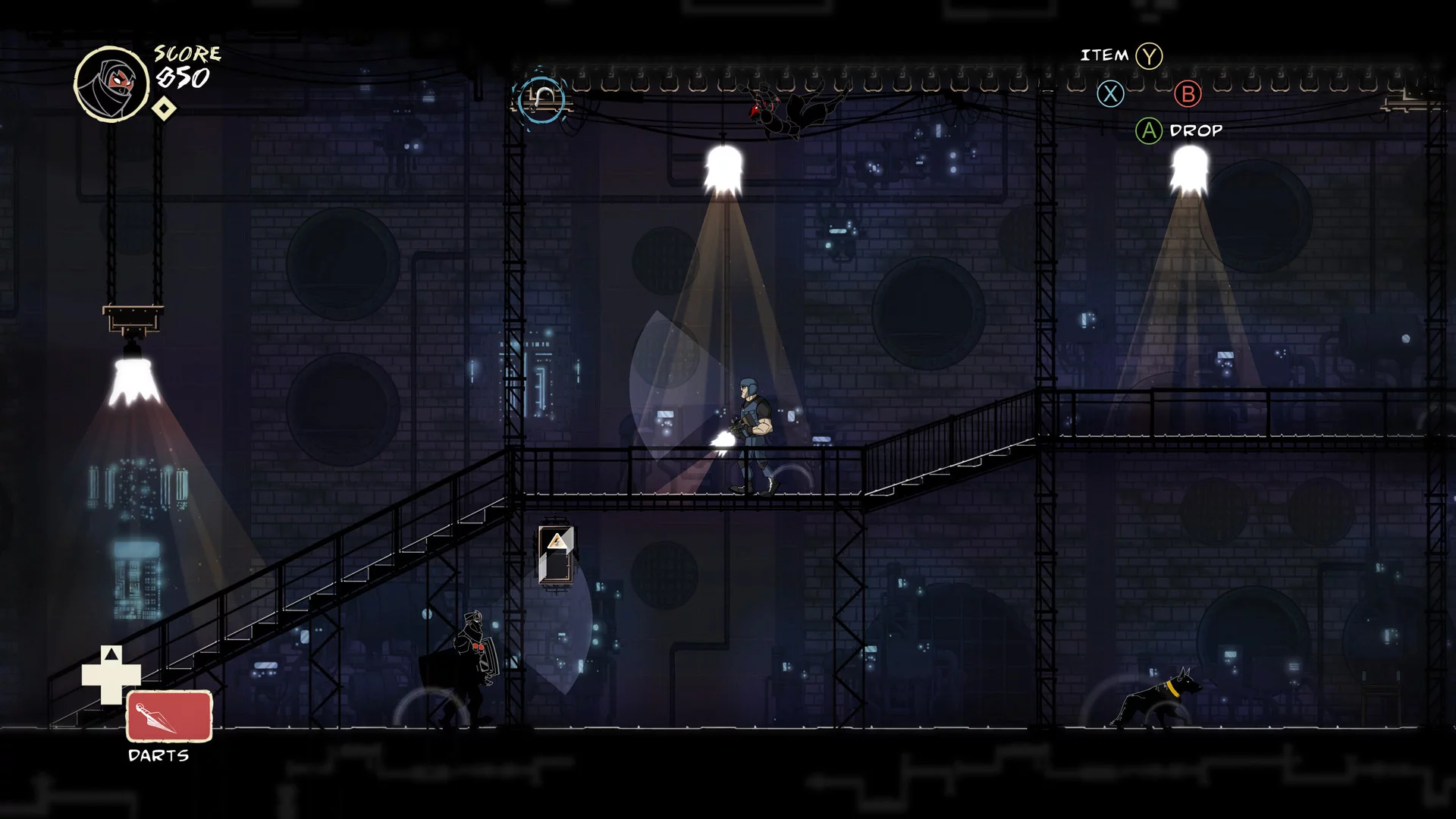 Изображение игры: Mark of the Ninja: Remastered