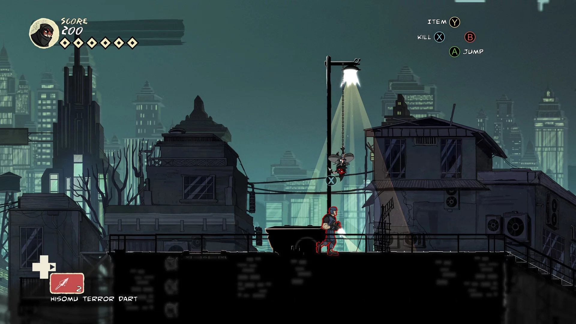 Изображение игры: Mark of the Ninja: Remastered