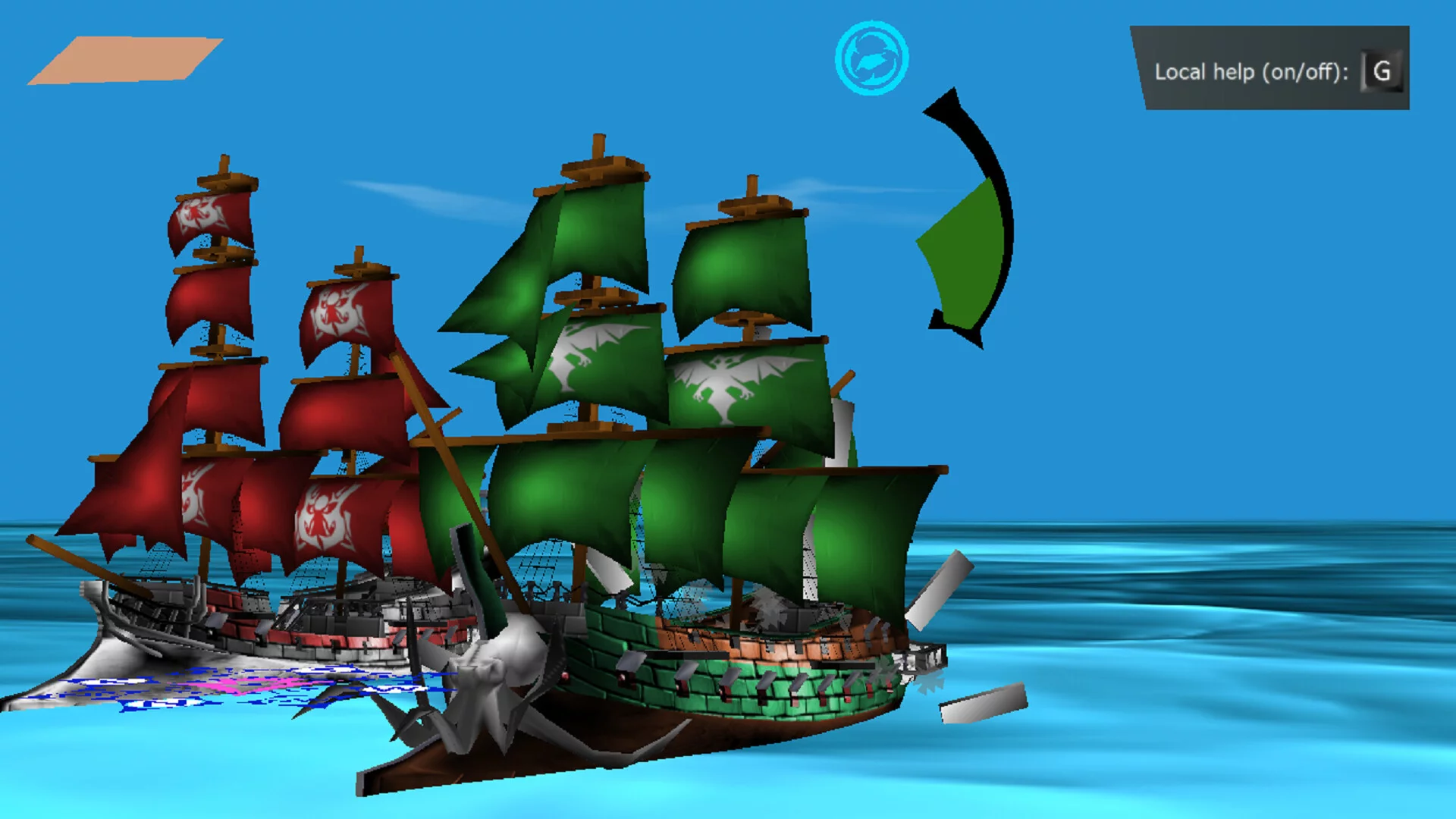 Изображение игры: Sail Ships