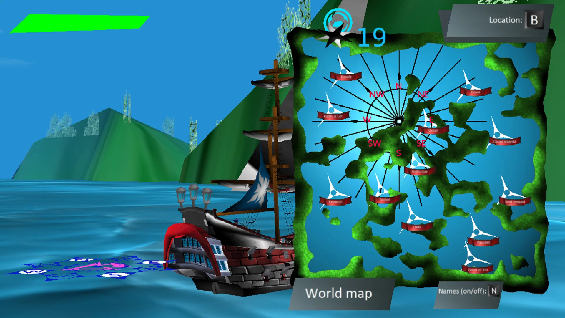 Изображение игры: Sail Ships
