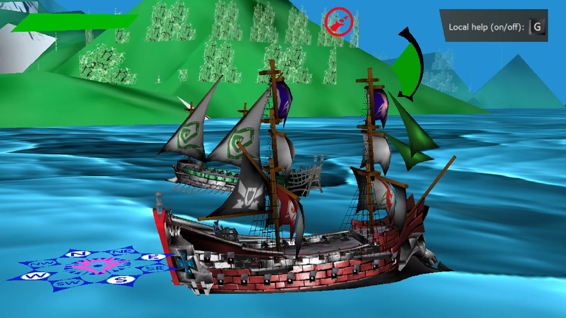 Изображение игры: Sail Ships