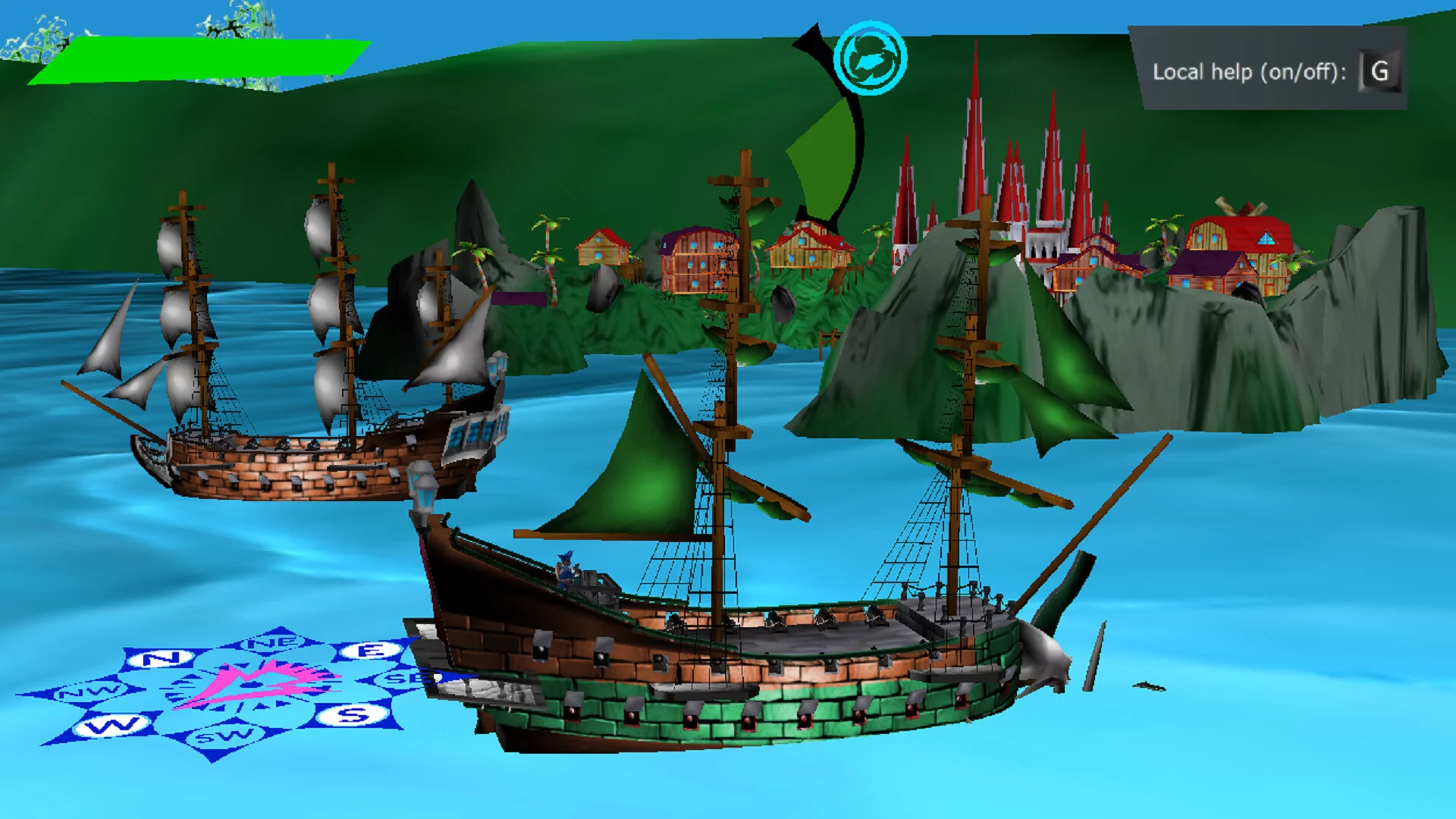 Изображение игры: Sail Ships