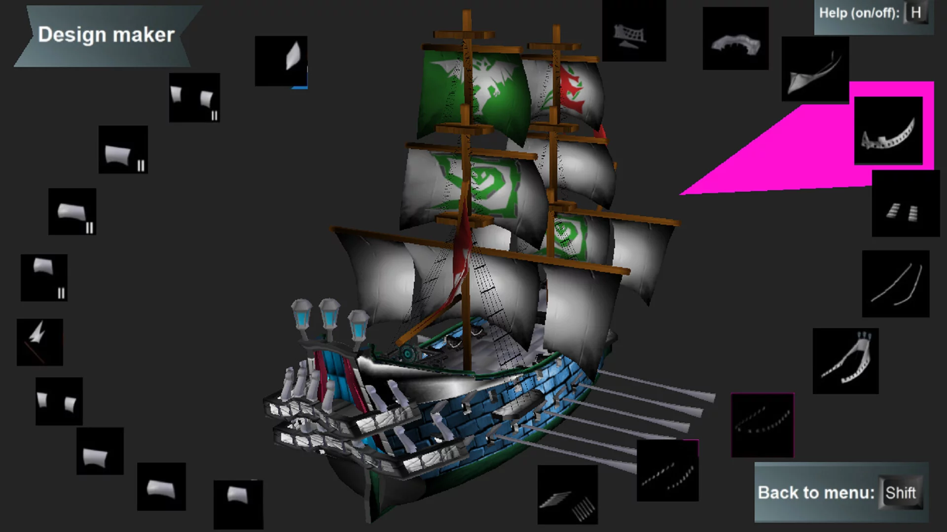 Изображение игры: Sail Ships