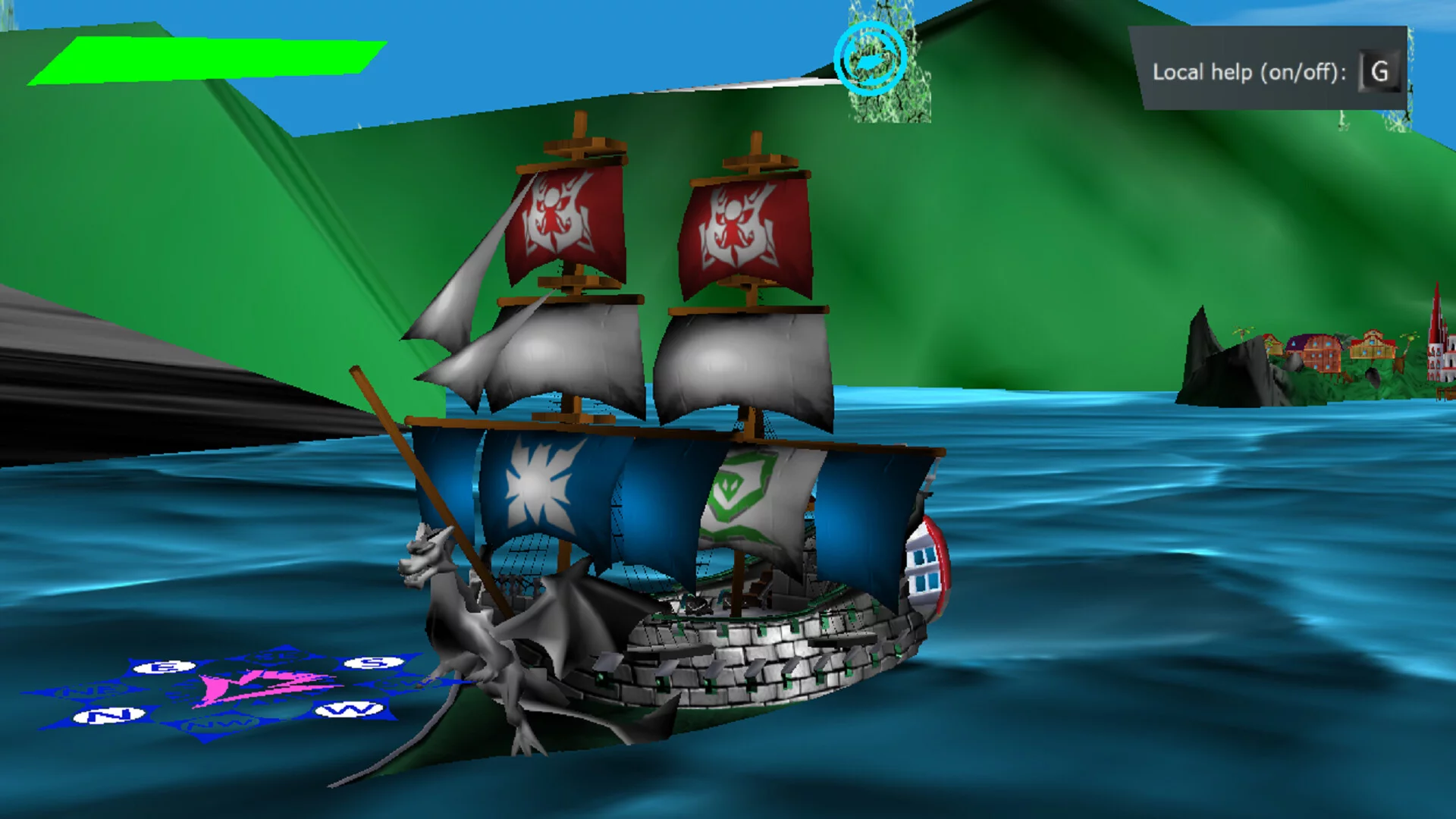 Изображение игры: Sail Ships