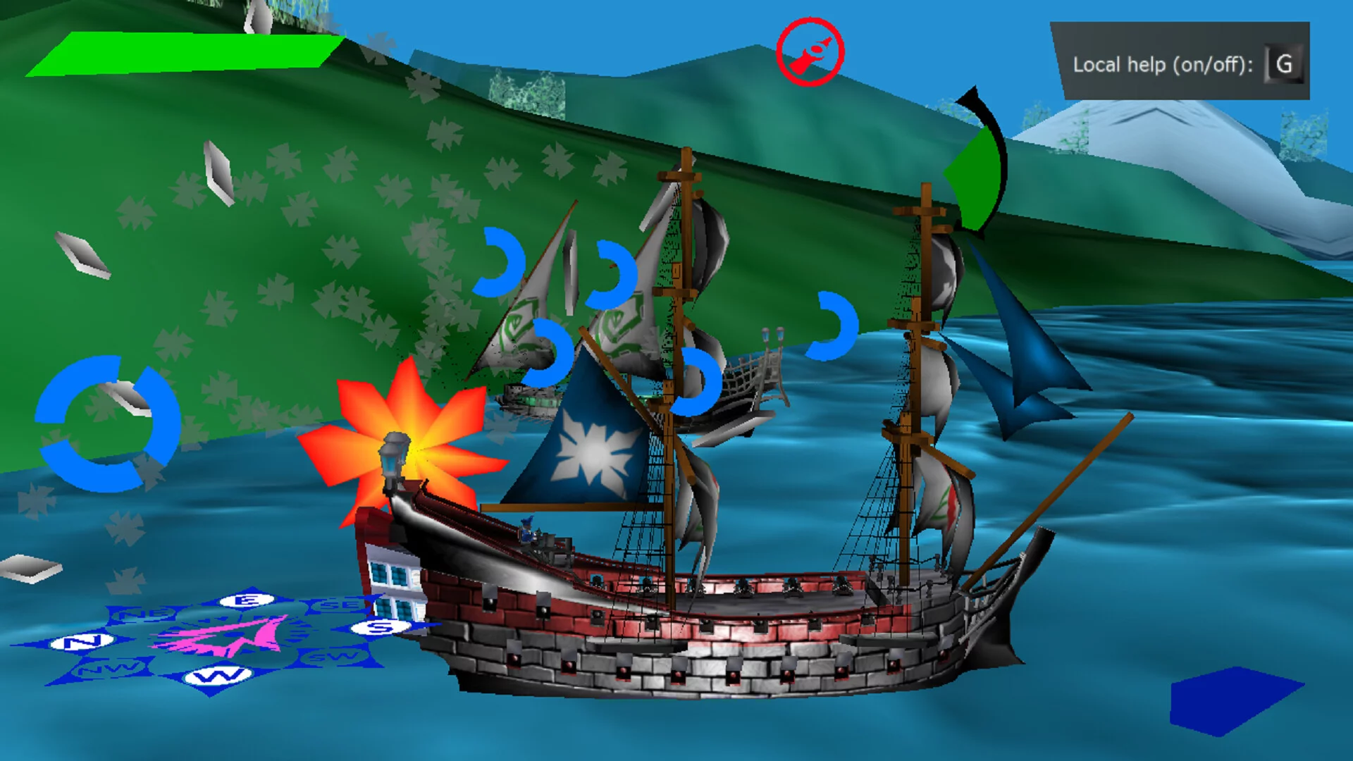 Изображение игры: Sail Ships