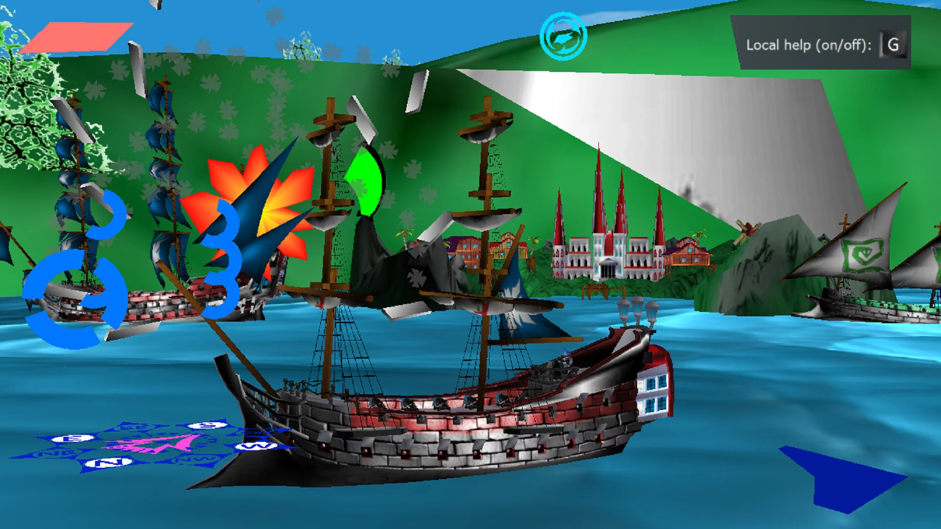 Изображение игры: Sail Ships