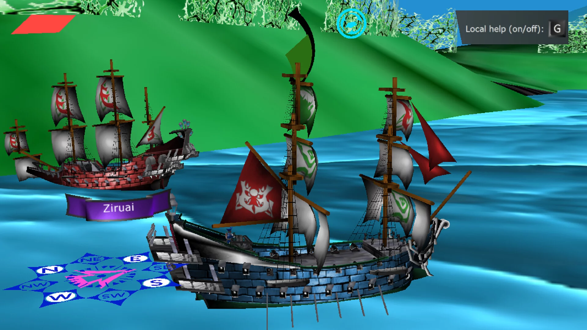 Изображение игры: Sail Ships