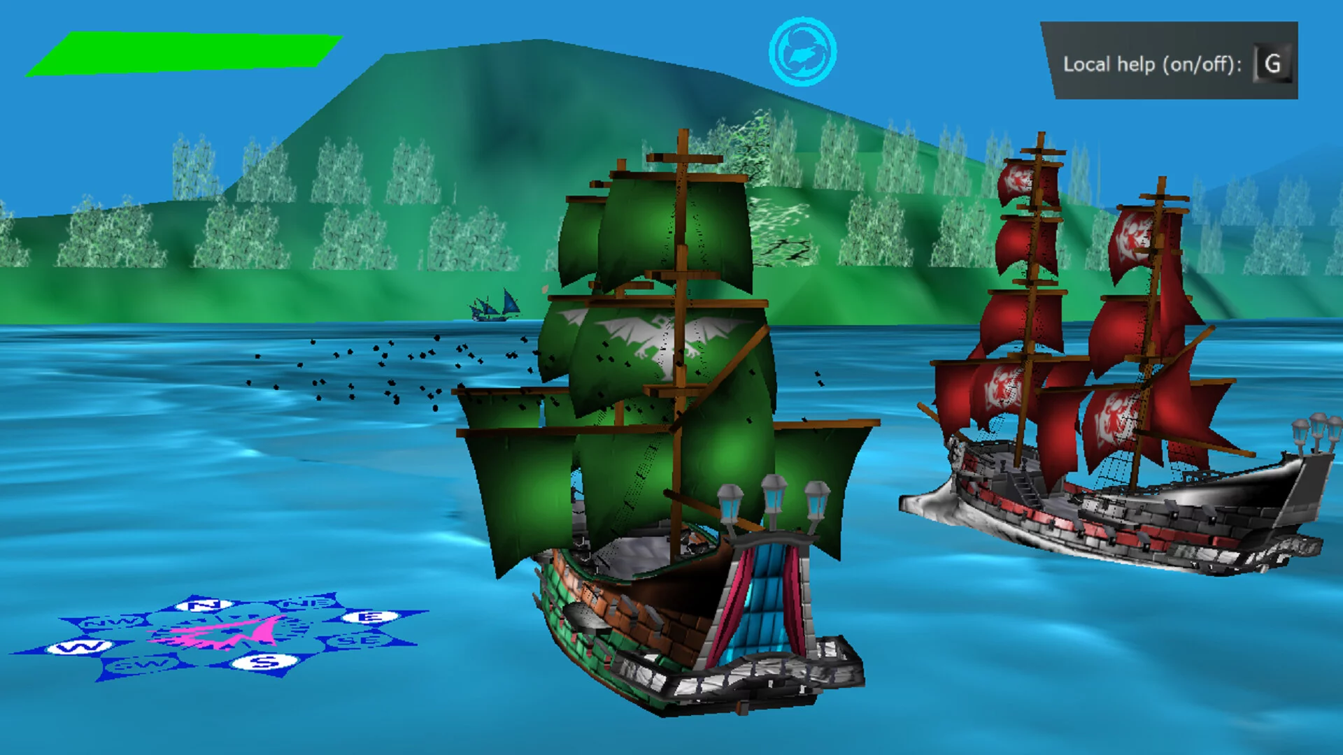 Изображение игры: Sail Ships