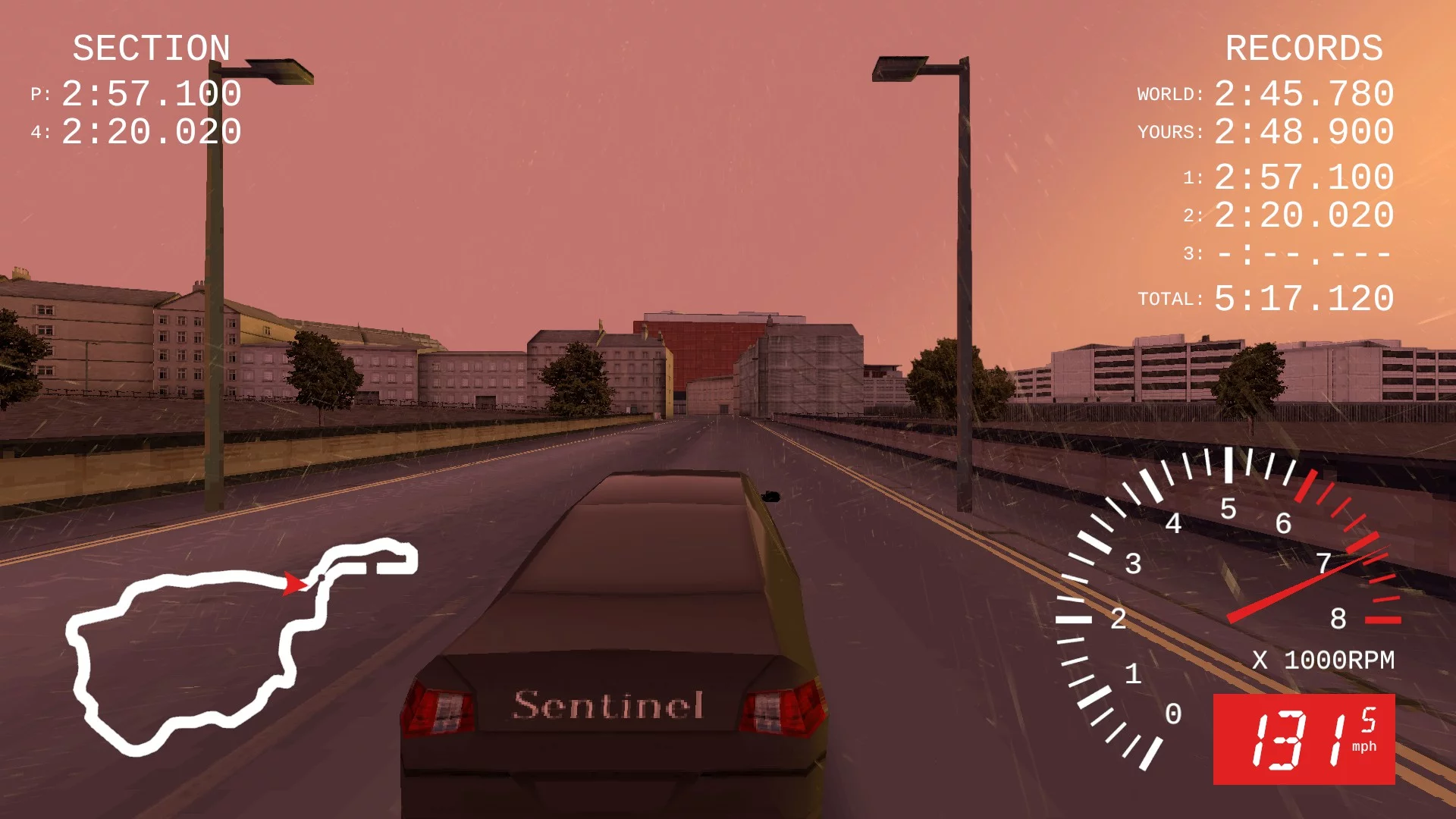 Изображение игры: Rainy Day Racer