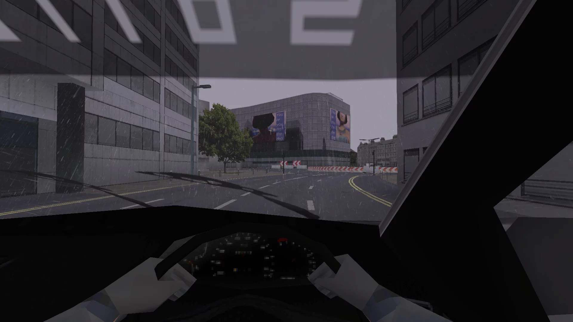 Изображение игры: Rainy Day Racer