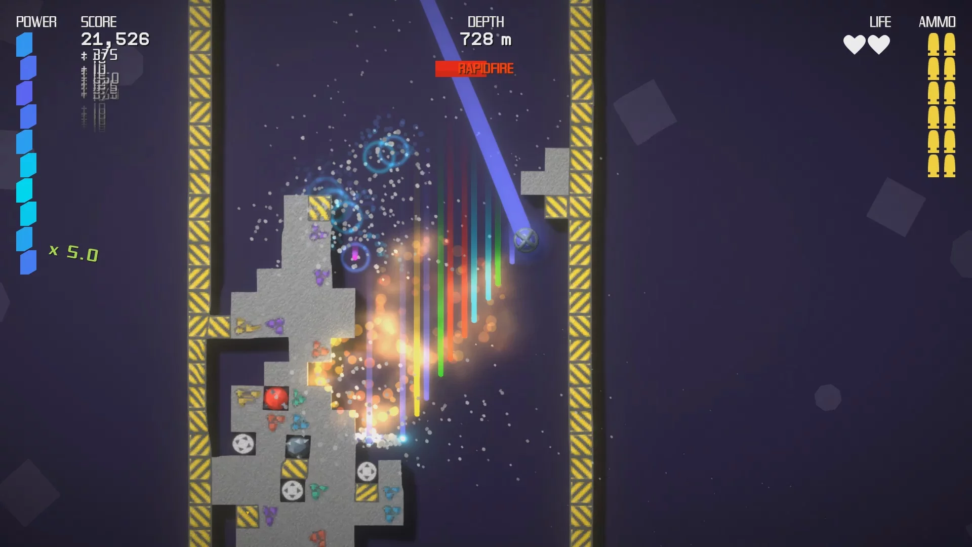 Изображение игры: Comet Crasher