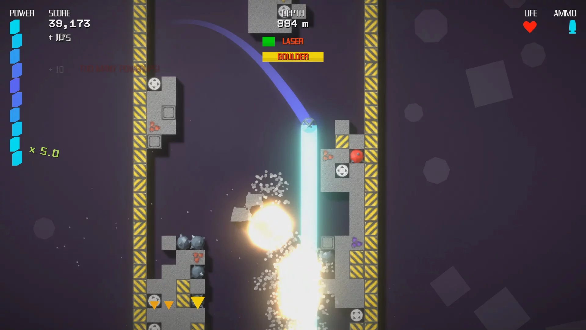 Изображение игры: Comet Crasher