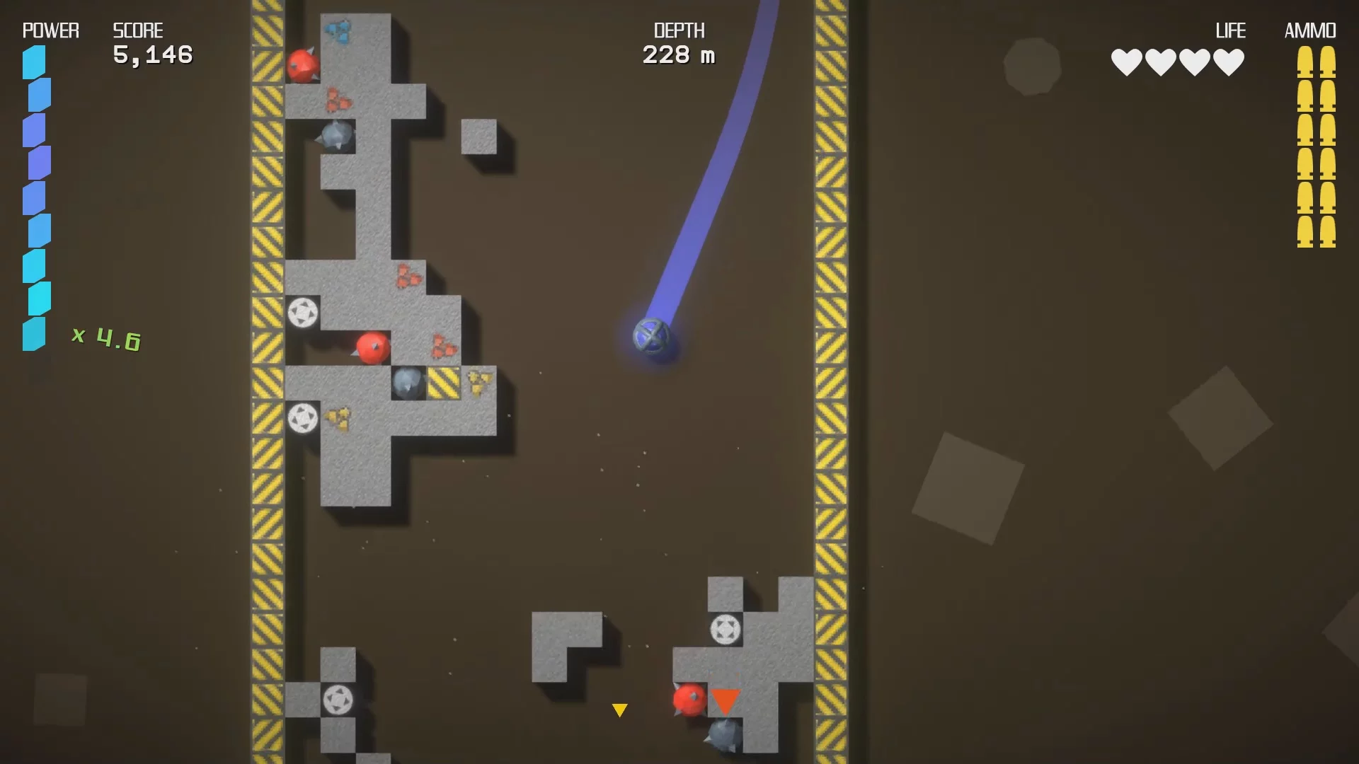 Изображение игры: Comet Crasher