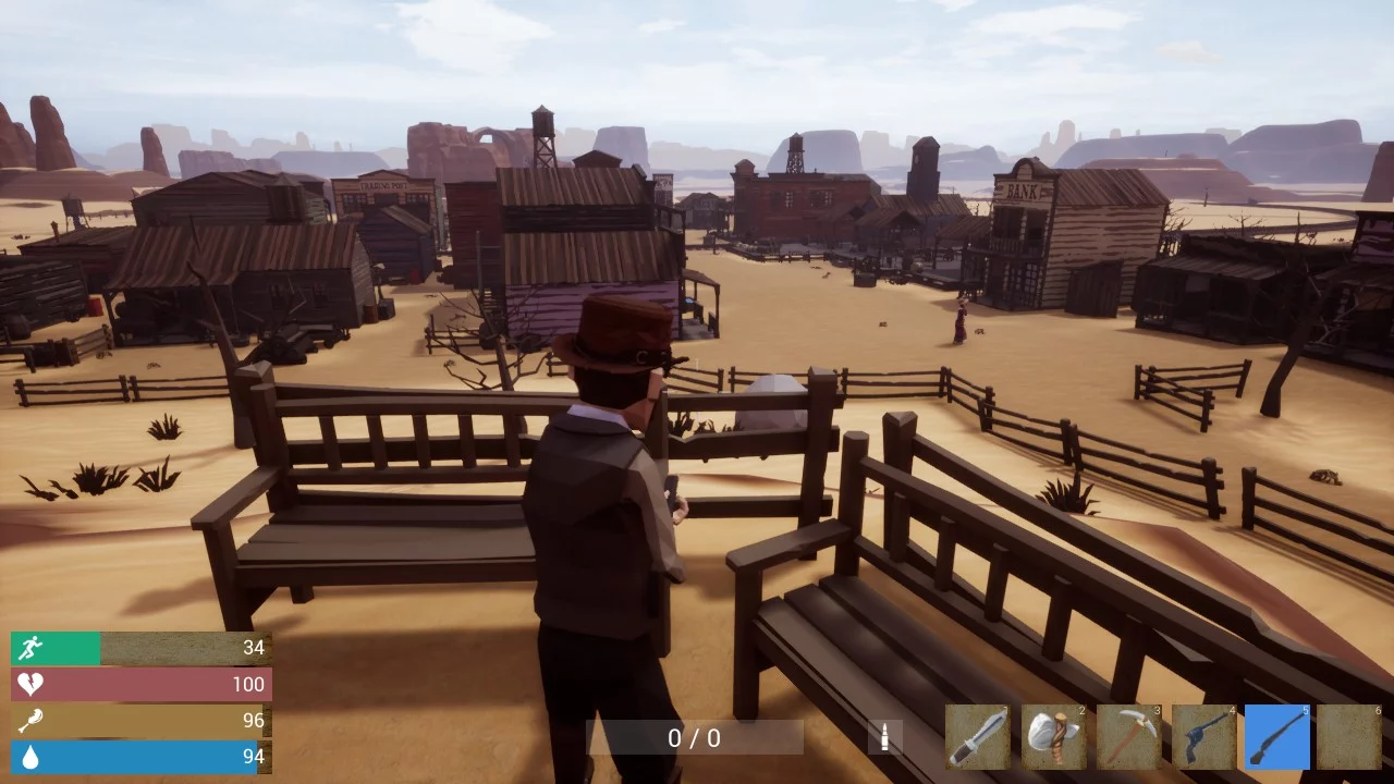 Изображение игры: Survive the West