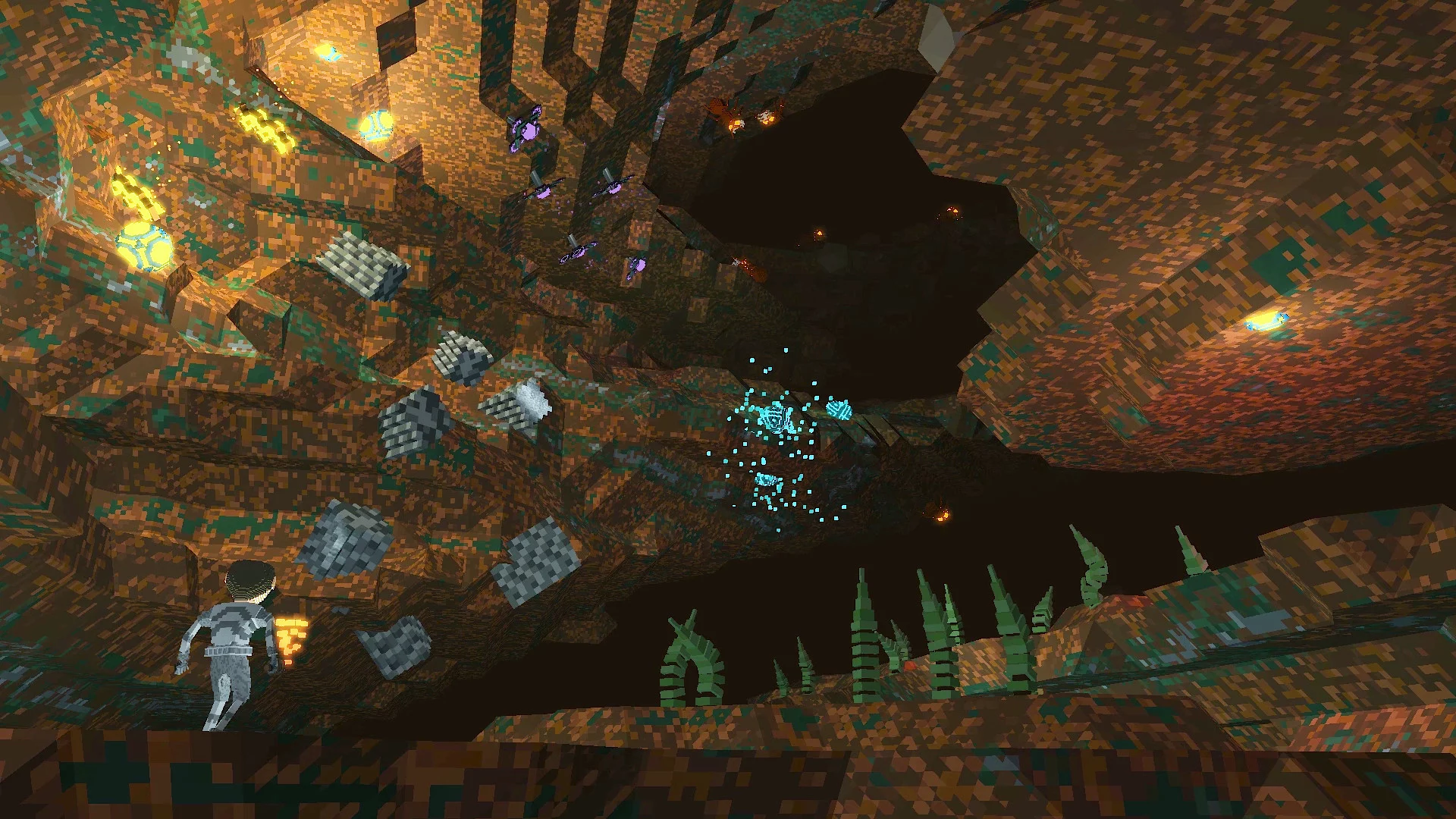 Изображение игры: Caverns: Lost Sky