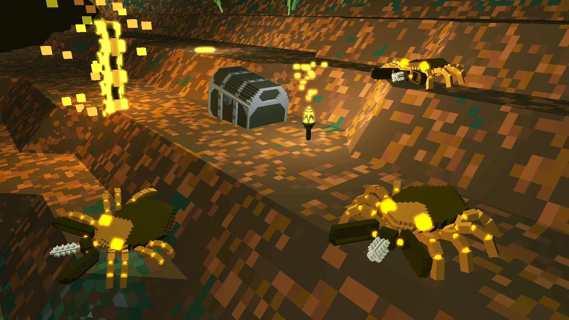 Изображение игры: Caverns: Lost Sky