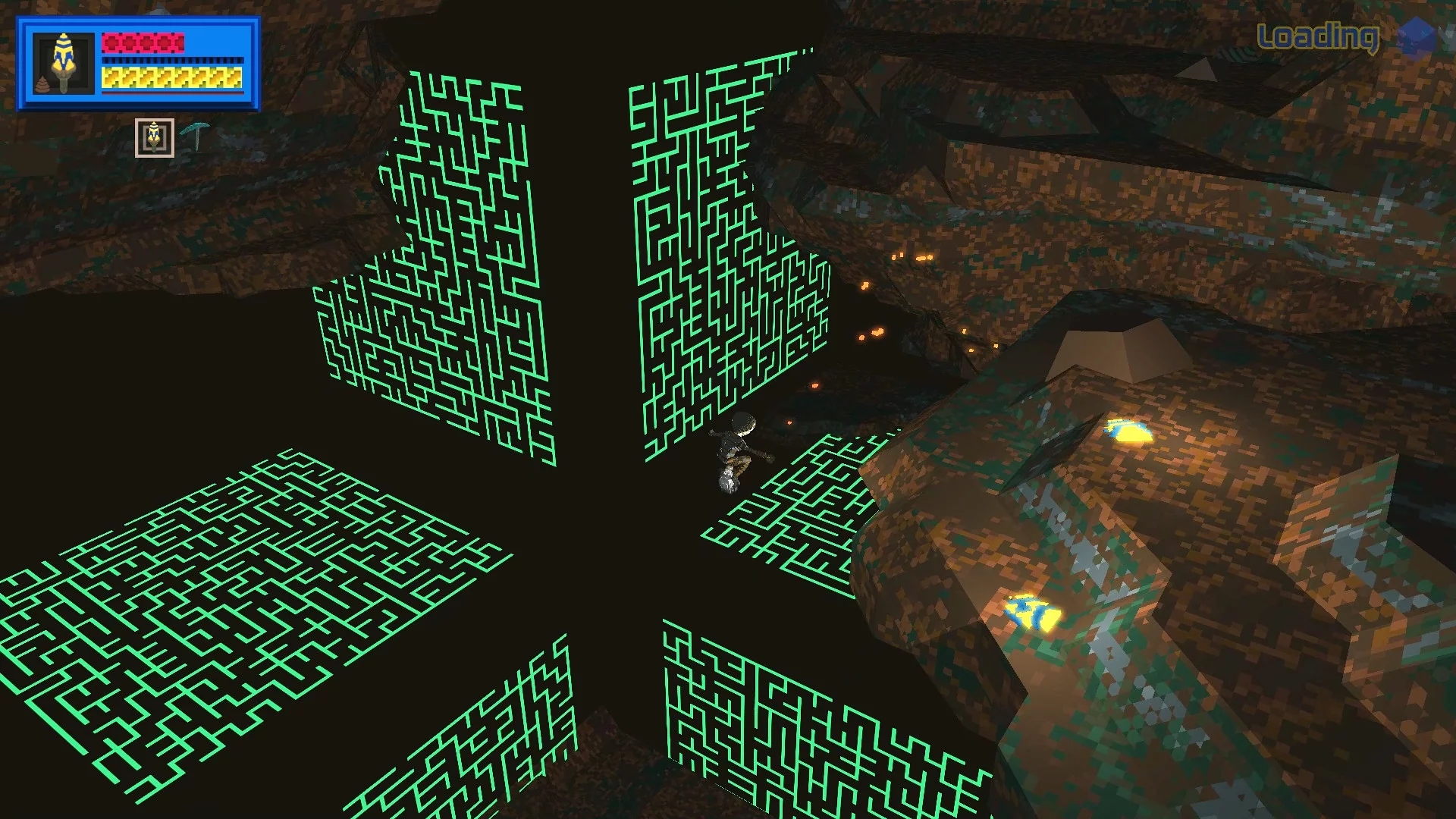 Изображение игры: Caverns: Lost Sky