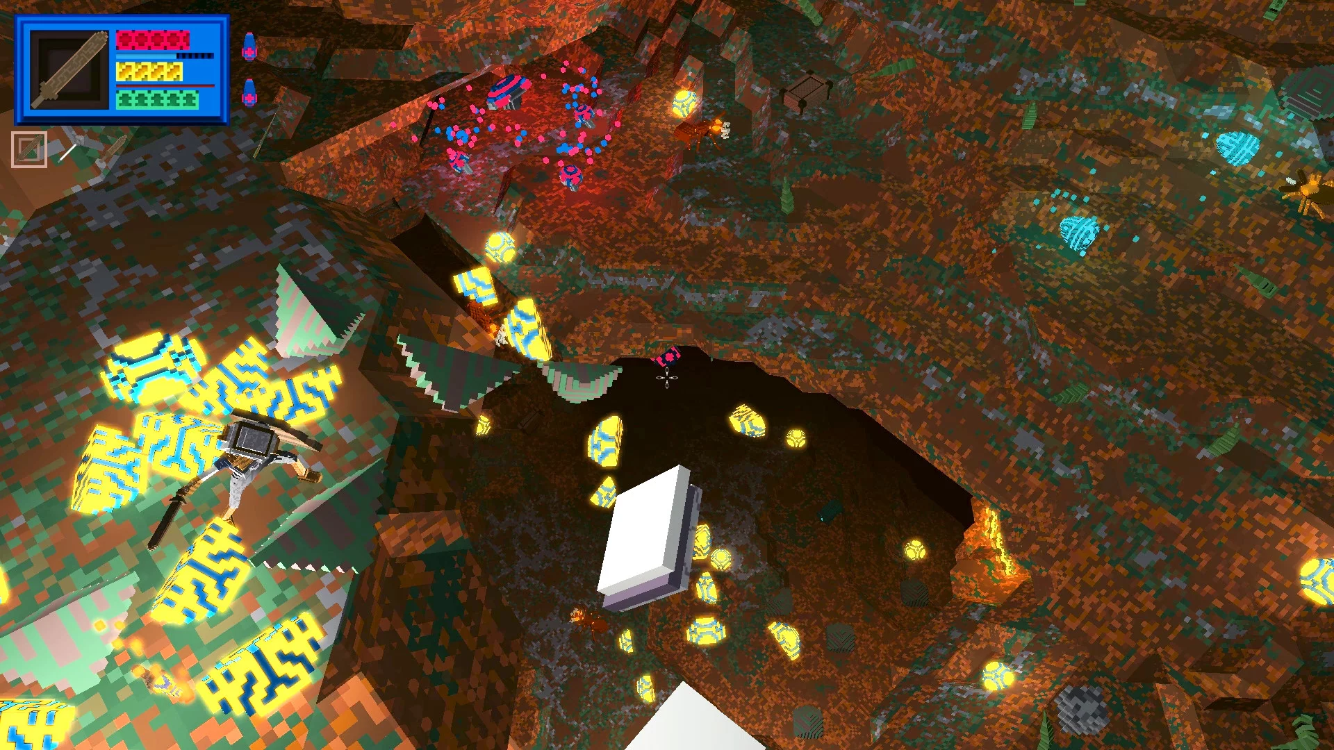 Изображение игры: Caverns: Lost Sky