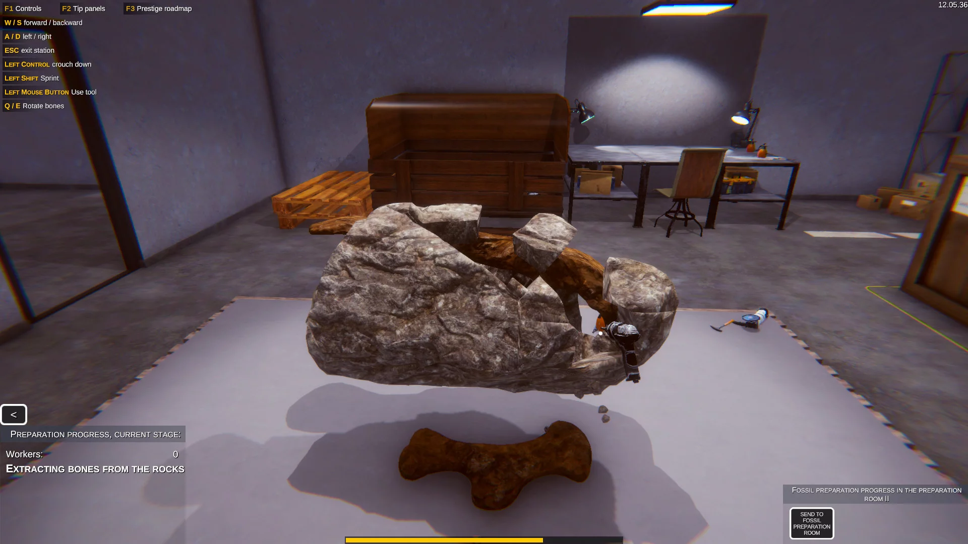 Изображение игры: Dinosaur Fossil Hunter - симулятор палеонтологии