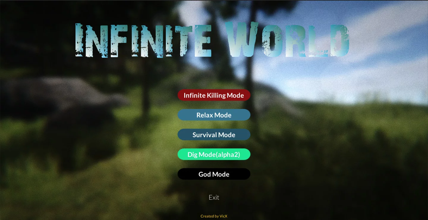 Изображение игры: Infinite World: Randomize everything