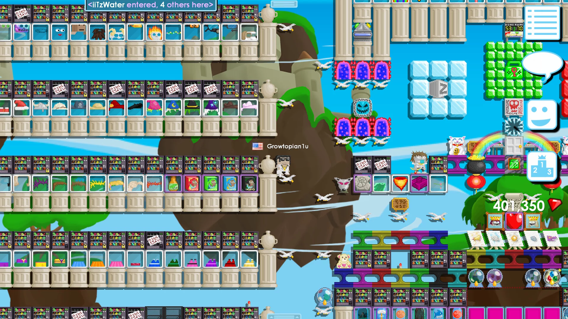 Изображение игры: Growtopia