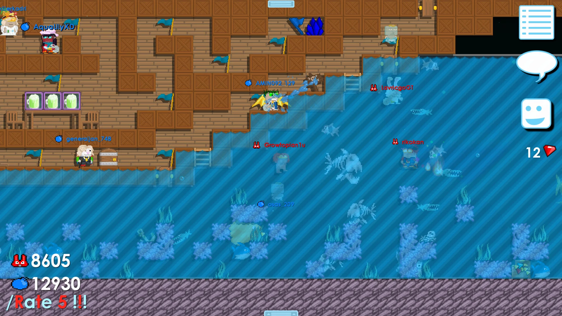 Изображение игры: Growtopia