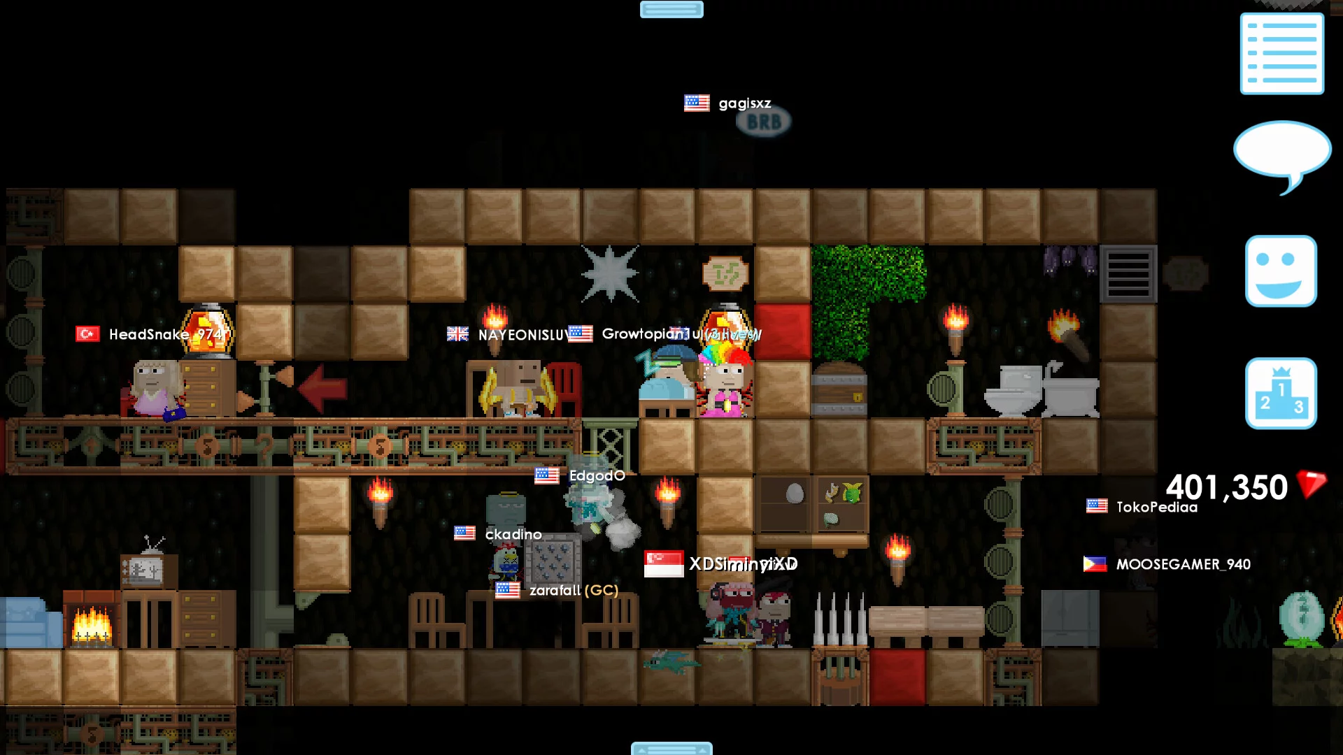 Изображение игры: Growtopia