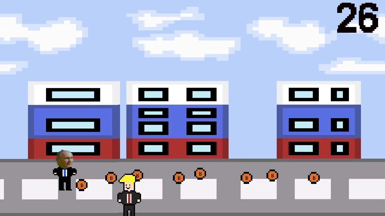 Изображение игры: Putin Run Away From Trump