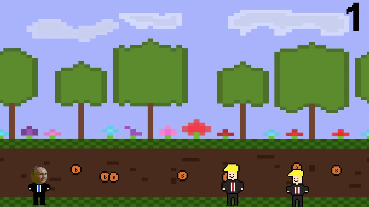 Изображение игры: Putin Run Away From Trump