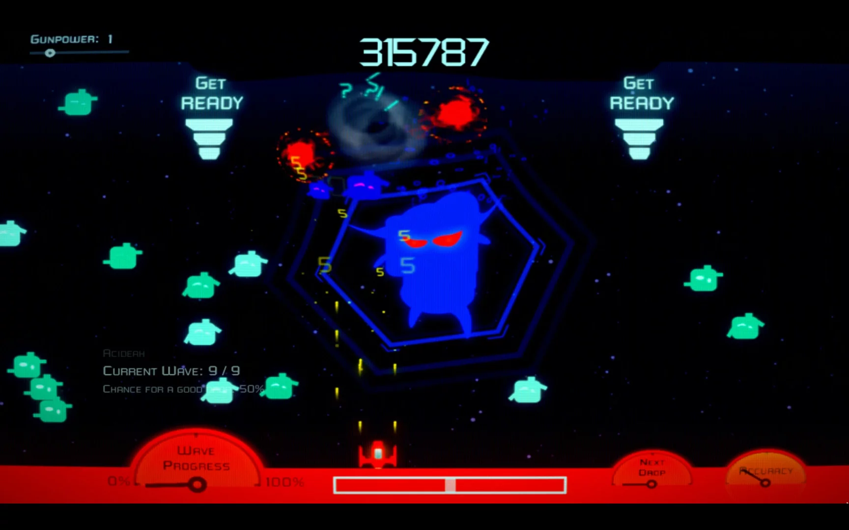 Изображение игры: Space Toads Mayhem