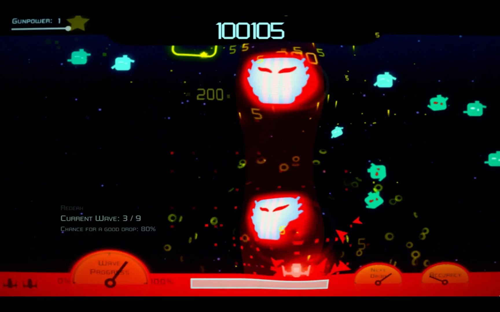 Изображение игры: Space Toads Mayhem