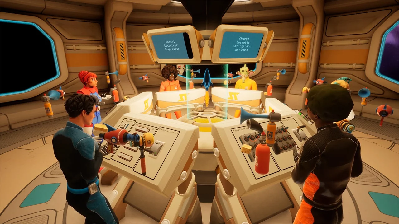 Изображение игры: Spaceteam VR