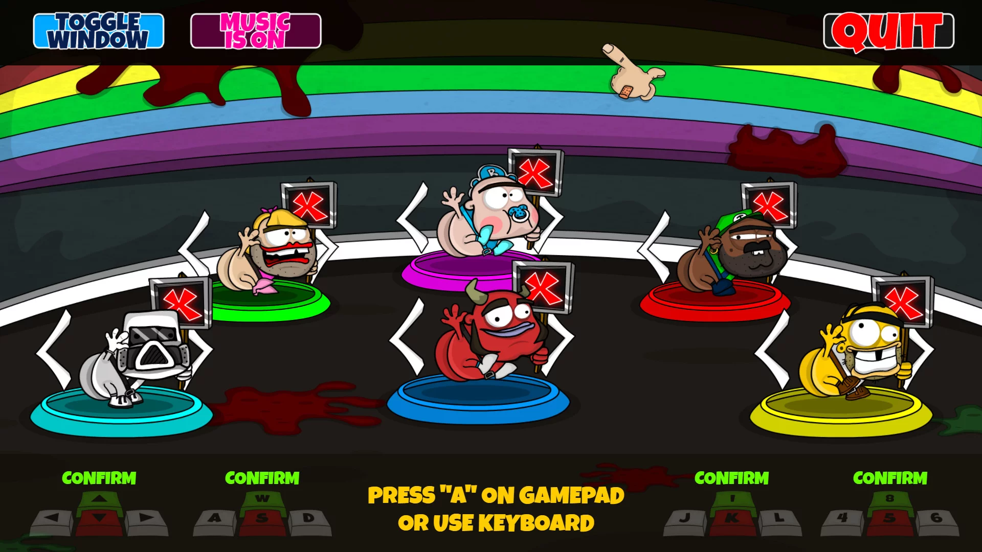 Изображение игры: Party Poopers