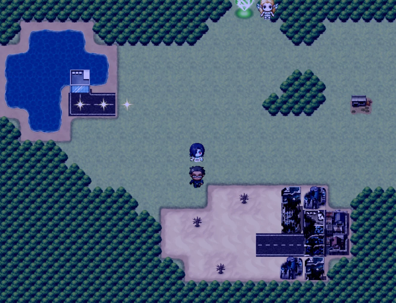 Изображение игры: Sakura and Crit: The Mock Game