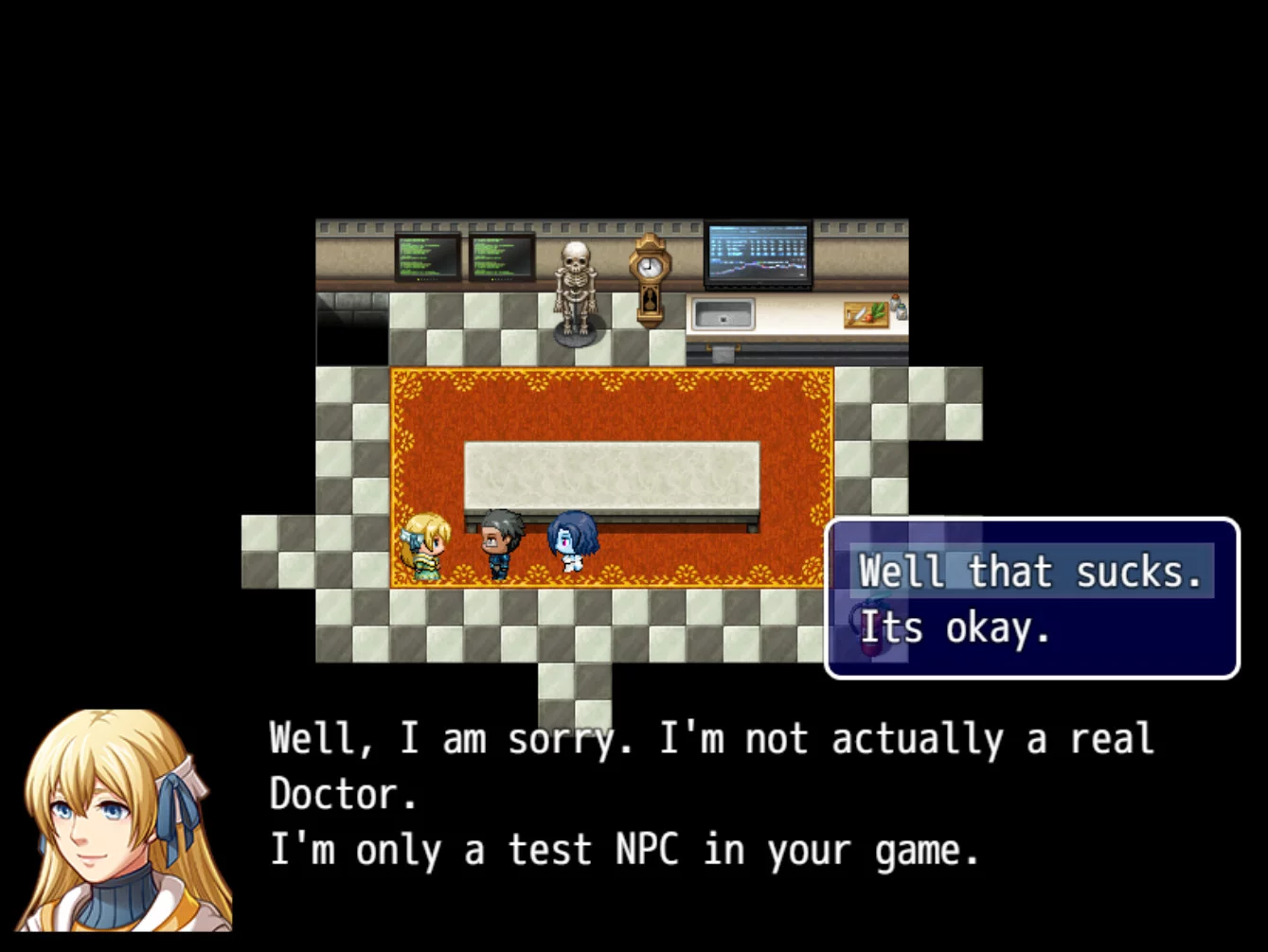 Изображение игры: Sakura and Crit: The Mock Game
