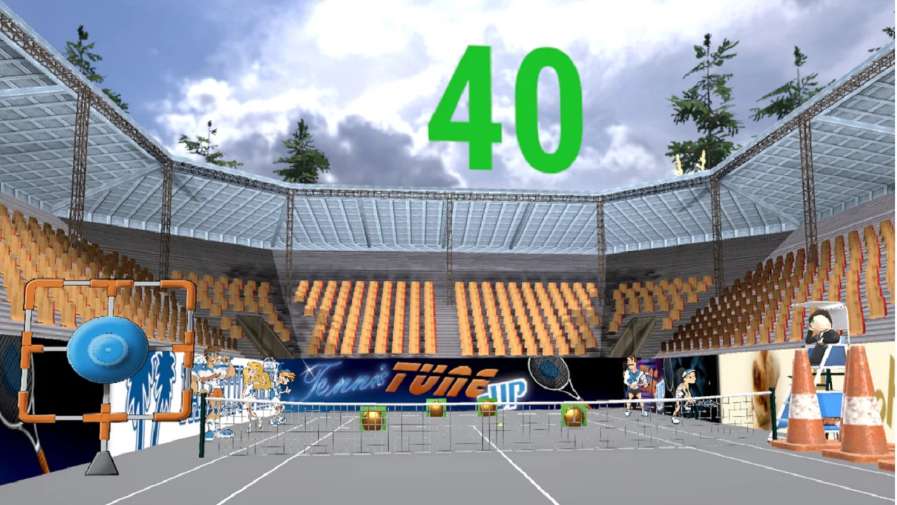 Изображение игры: Tennis Tune-Up