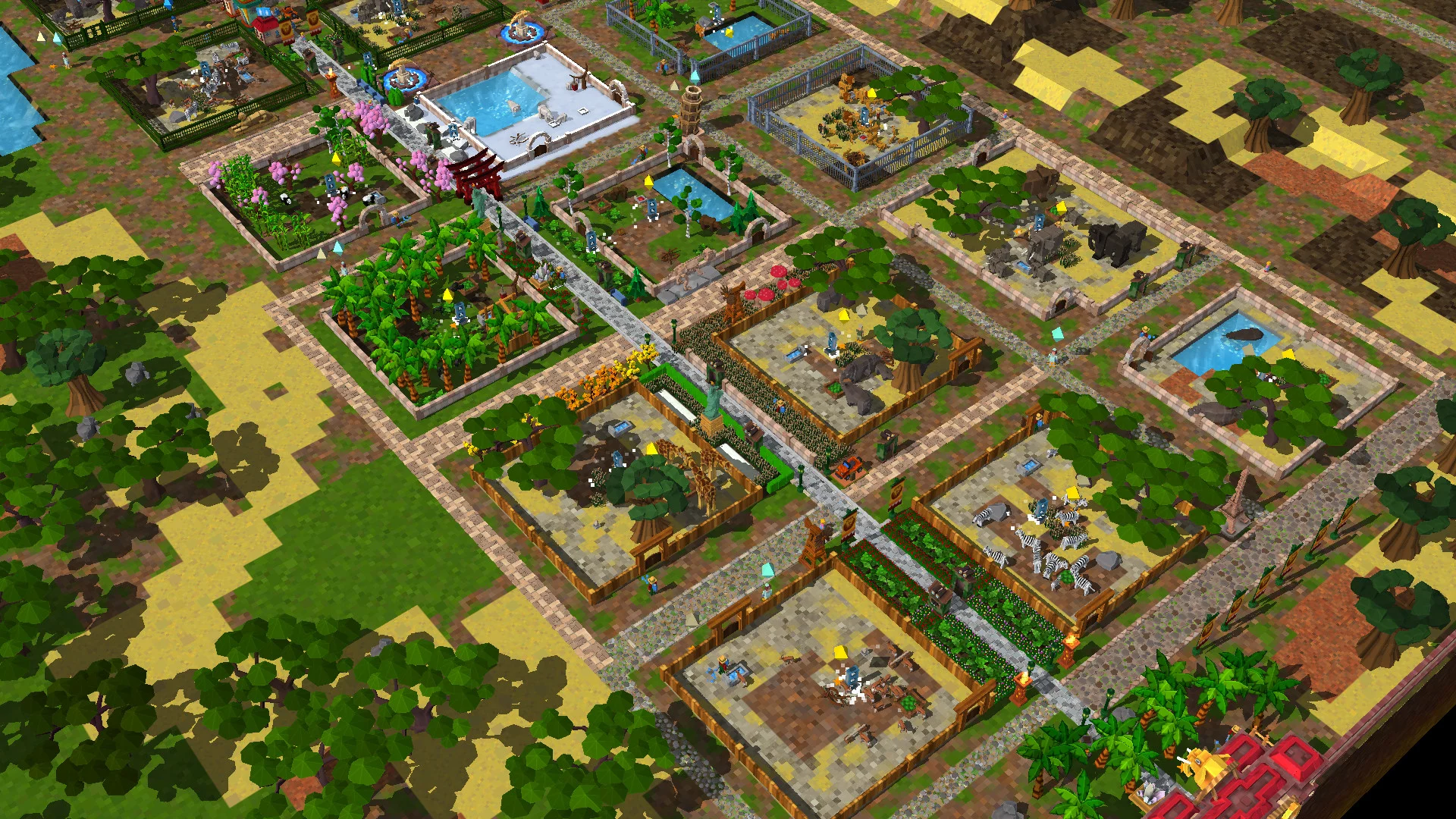 Изображение игры: Zoo Constructor
