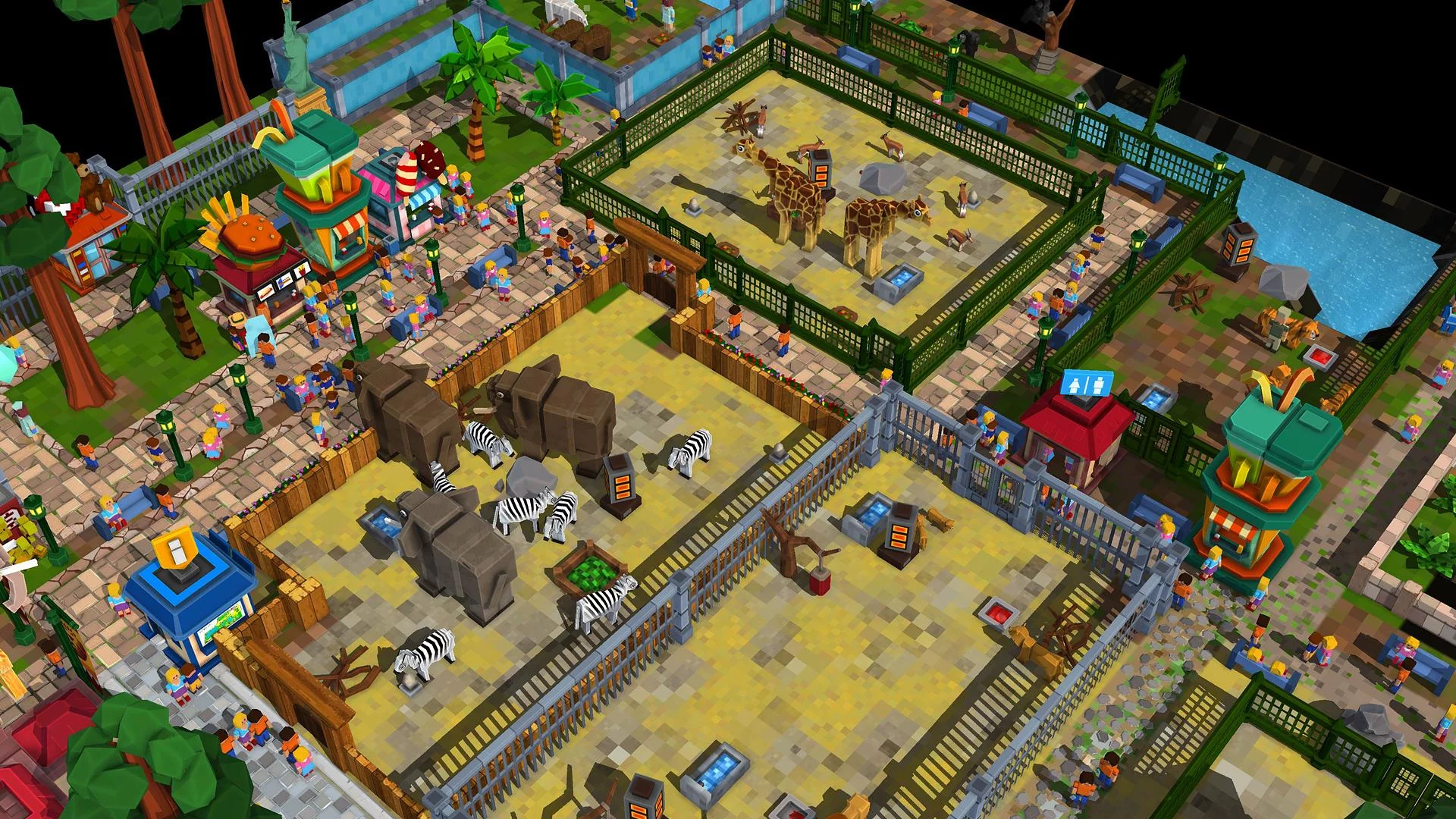 Изображение игры: Zoo Constructor