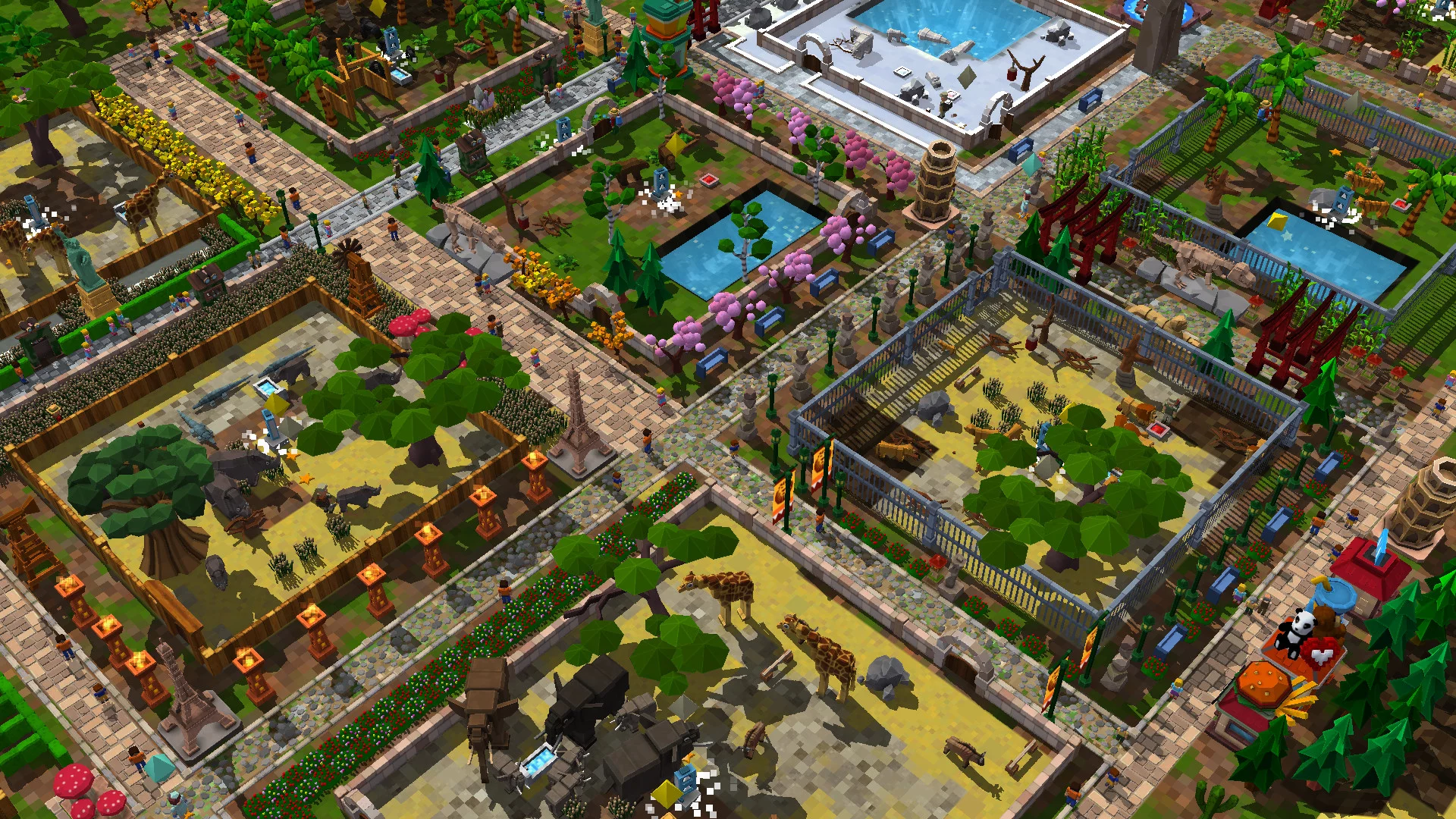 Изображение игры: Zoo Constructor