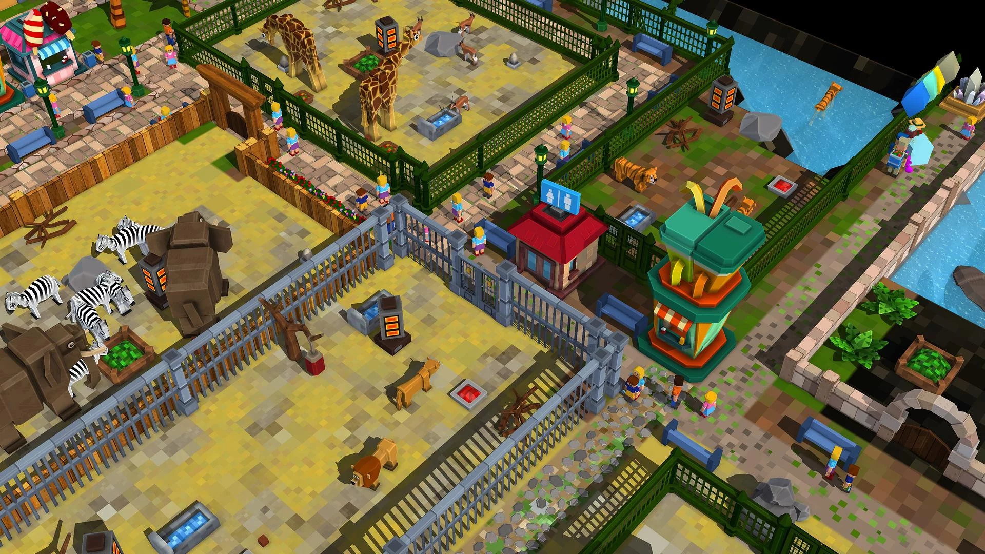 Изображение игры: Zoo Constructor