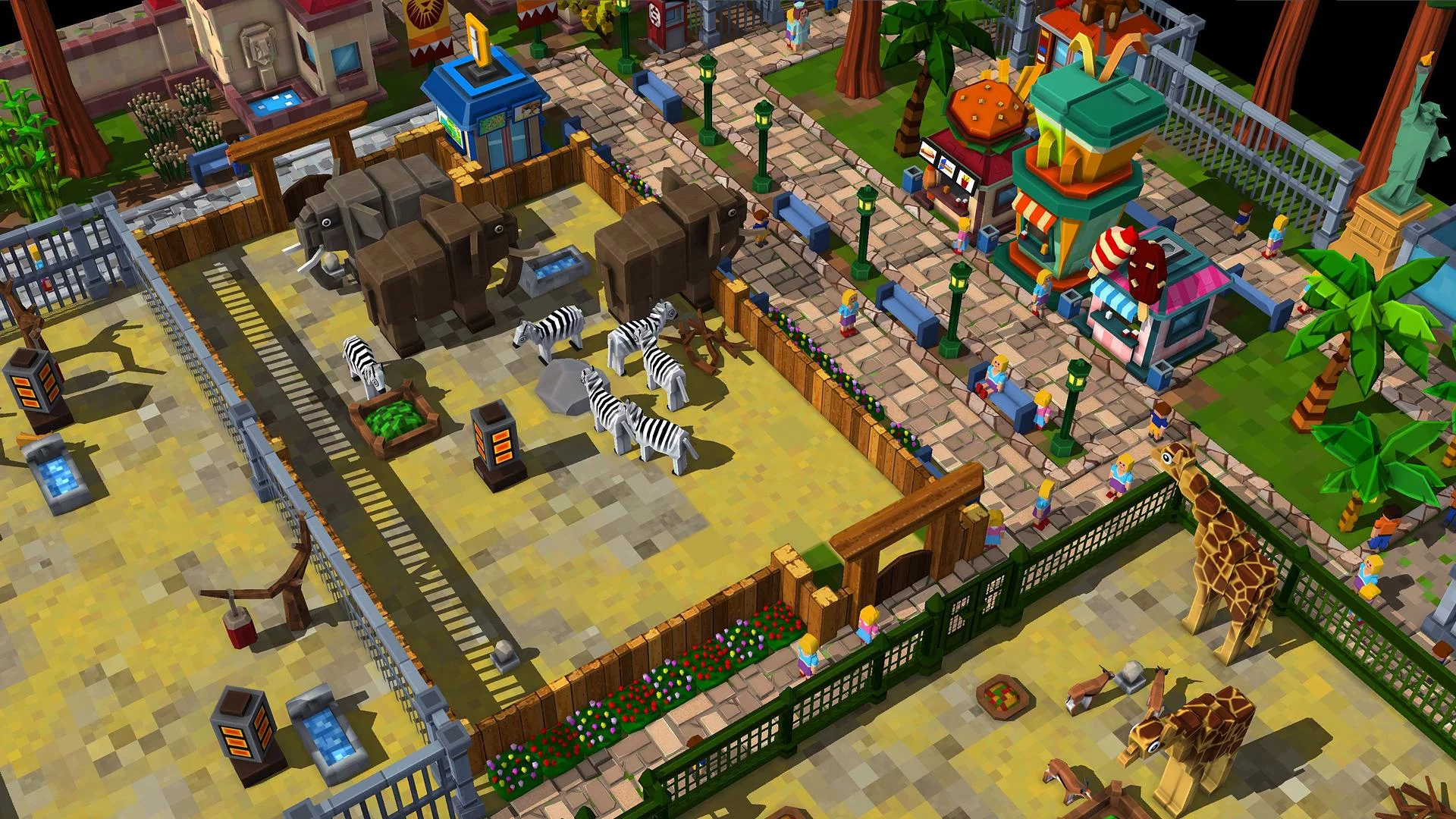 Изображение игры: Zoo Constructor