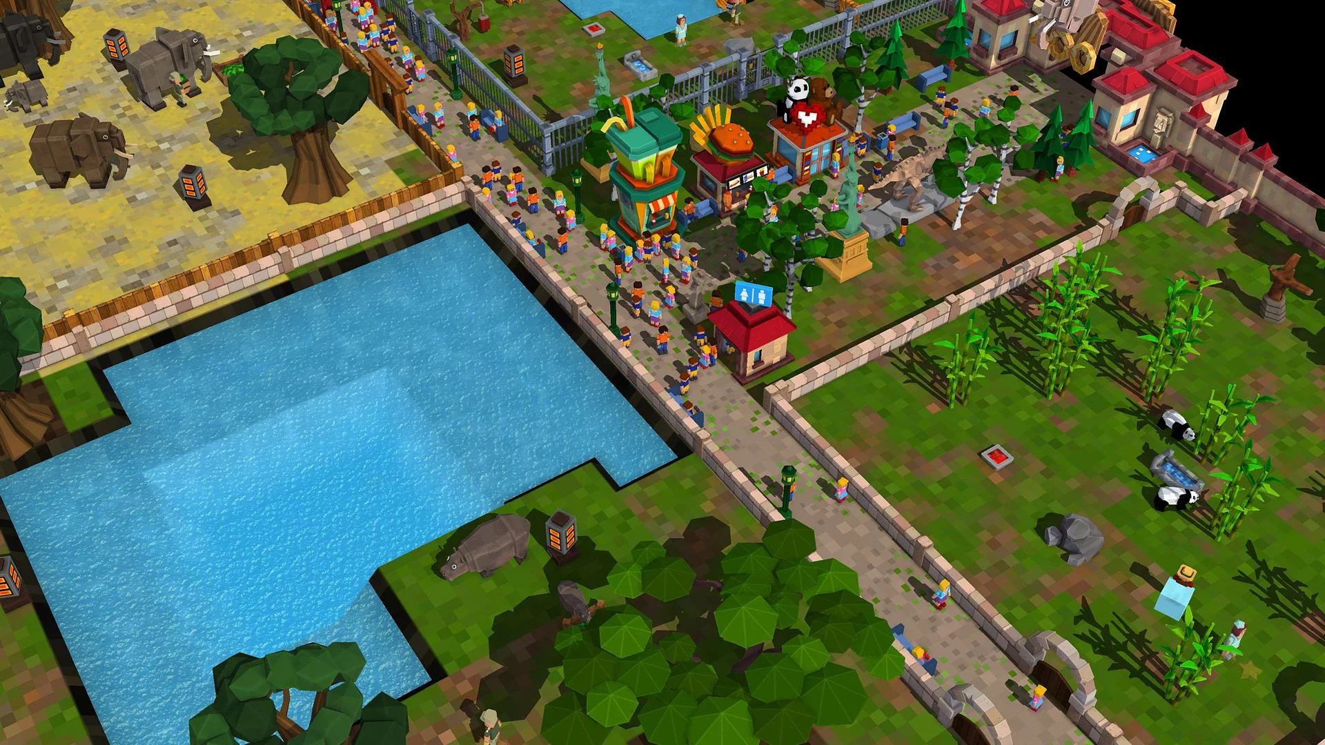Изображение игры: Zoo Constructor